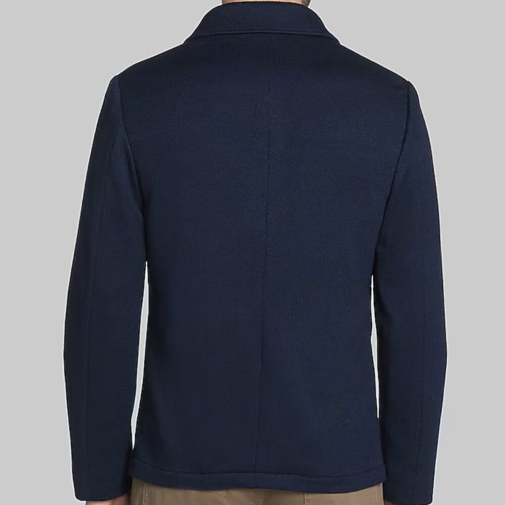 NEW Jos. A. Bank Knit Shirt Jacket Tailored Fit Medium M - Picture 2 of 5